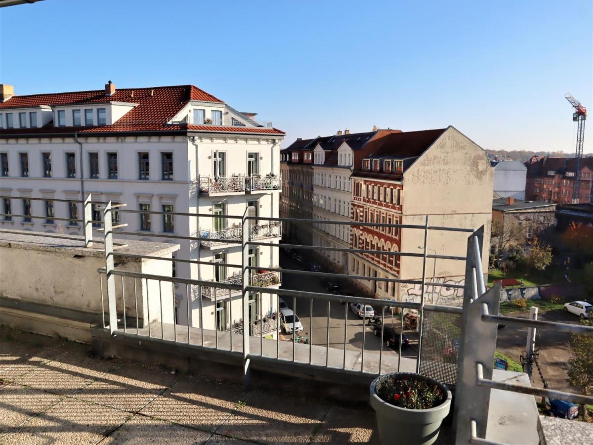 Exklusive Wohnung Mit Dachterrasse In Schleussig Lipsko Exteriér fotografie